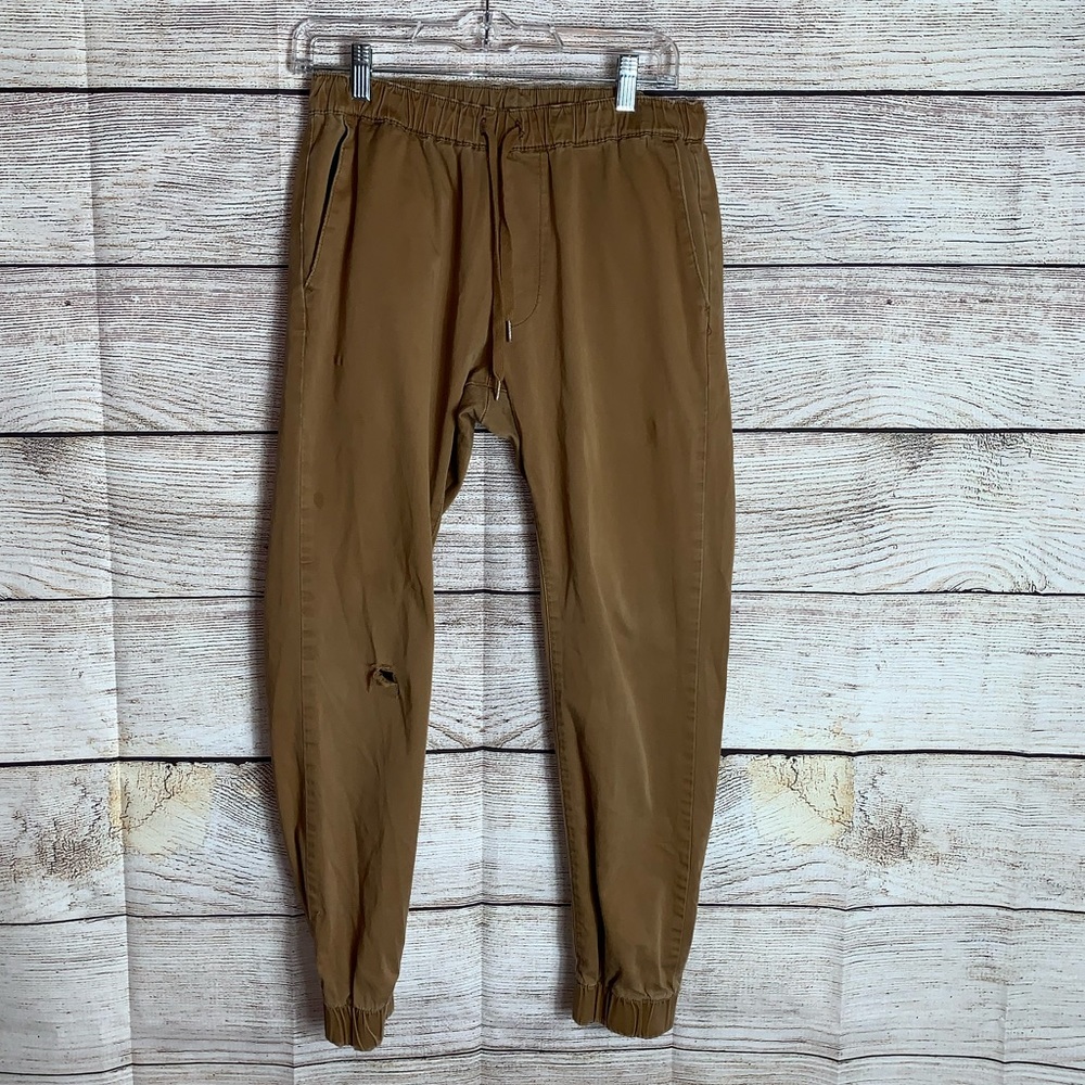 Bullhead Denim Co Skinny Straight Khaki Pants